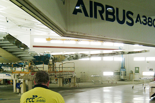 FCC Ámbito wins the tender for the environmental management of Airbus Group plants in Spain