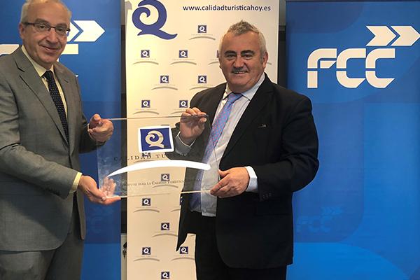 FCC Environment, first Spanish entity to receive the Q Tourism certificate from the ICTE