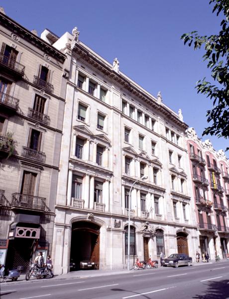 FCC headquarters in Balmes street, 36. Barcelona