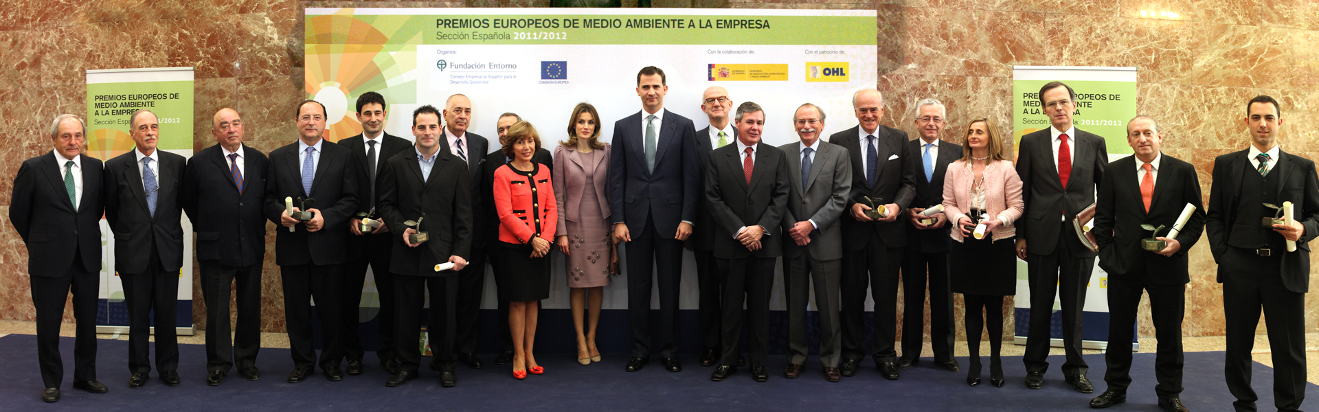 FCC distinguished at Fundación Entorno's European Business Awards for the Environment