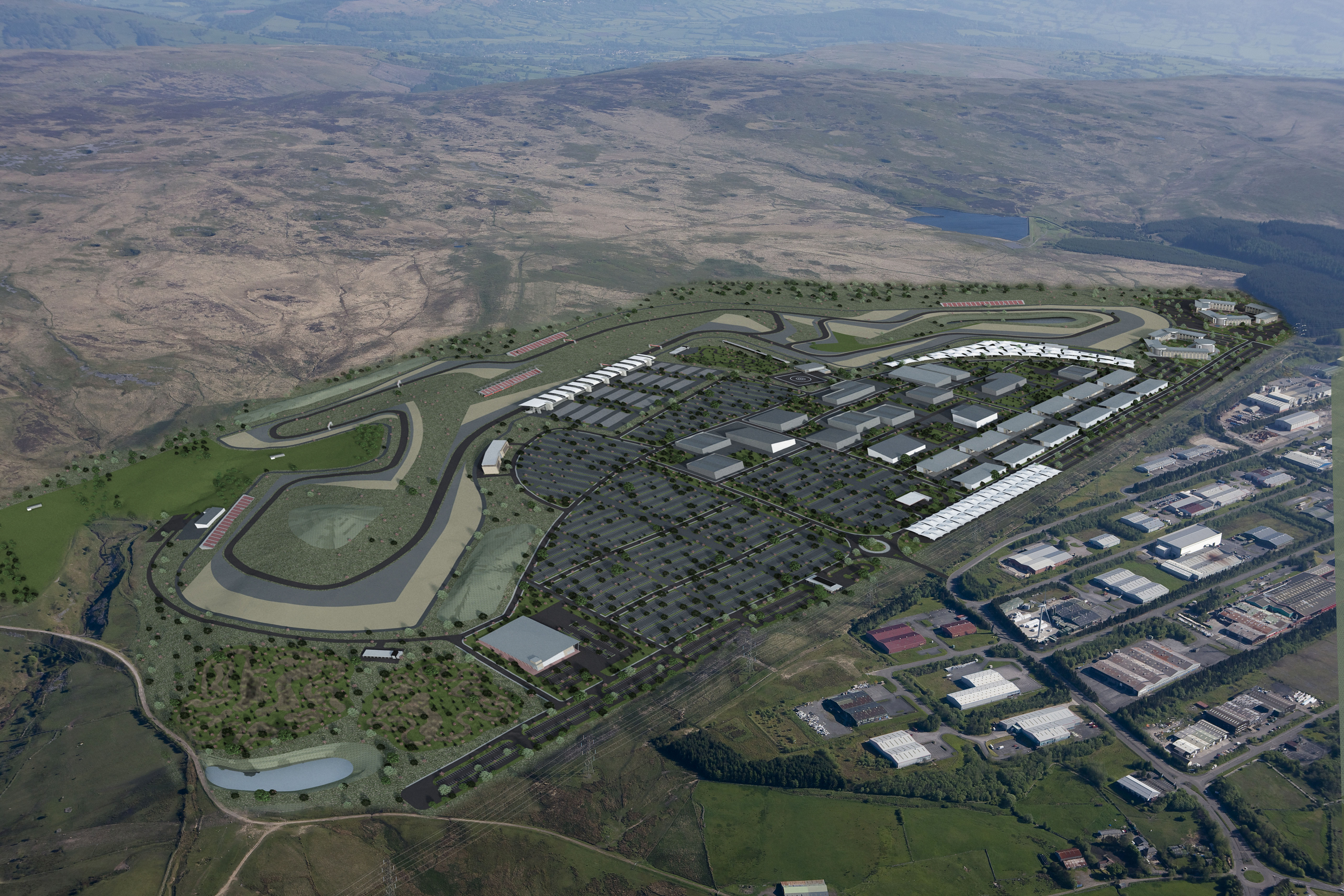 Wales race circuit