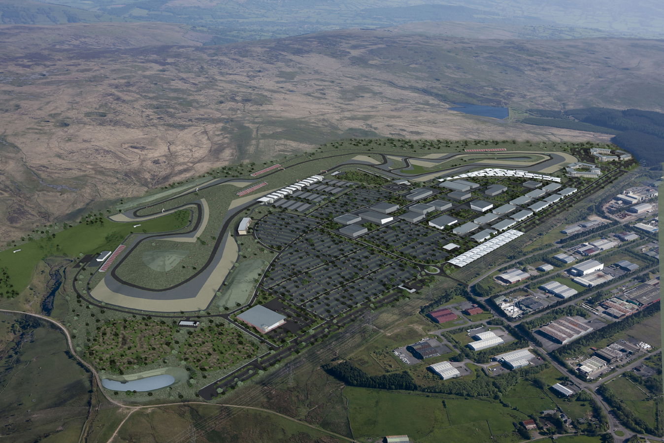 FCC y su socio local Griffiths construirán un circuito permanente en Gales por 310 millones de euros