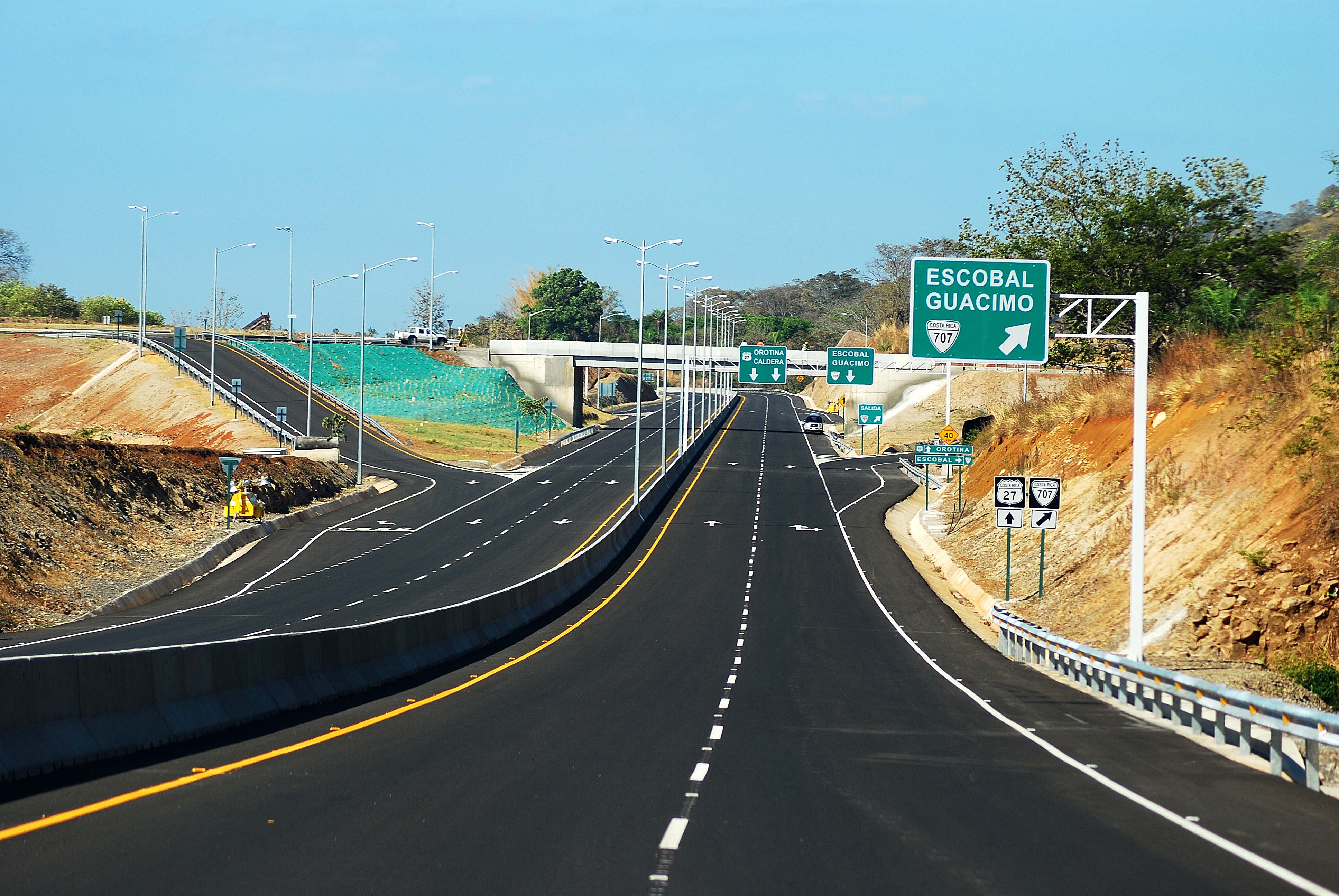 San José Caldera highway, Costa Rica.