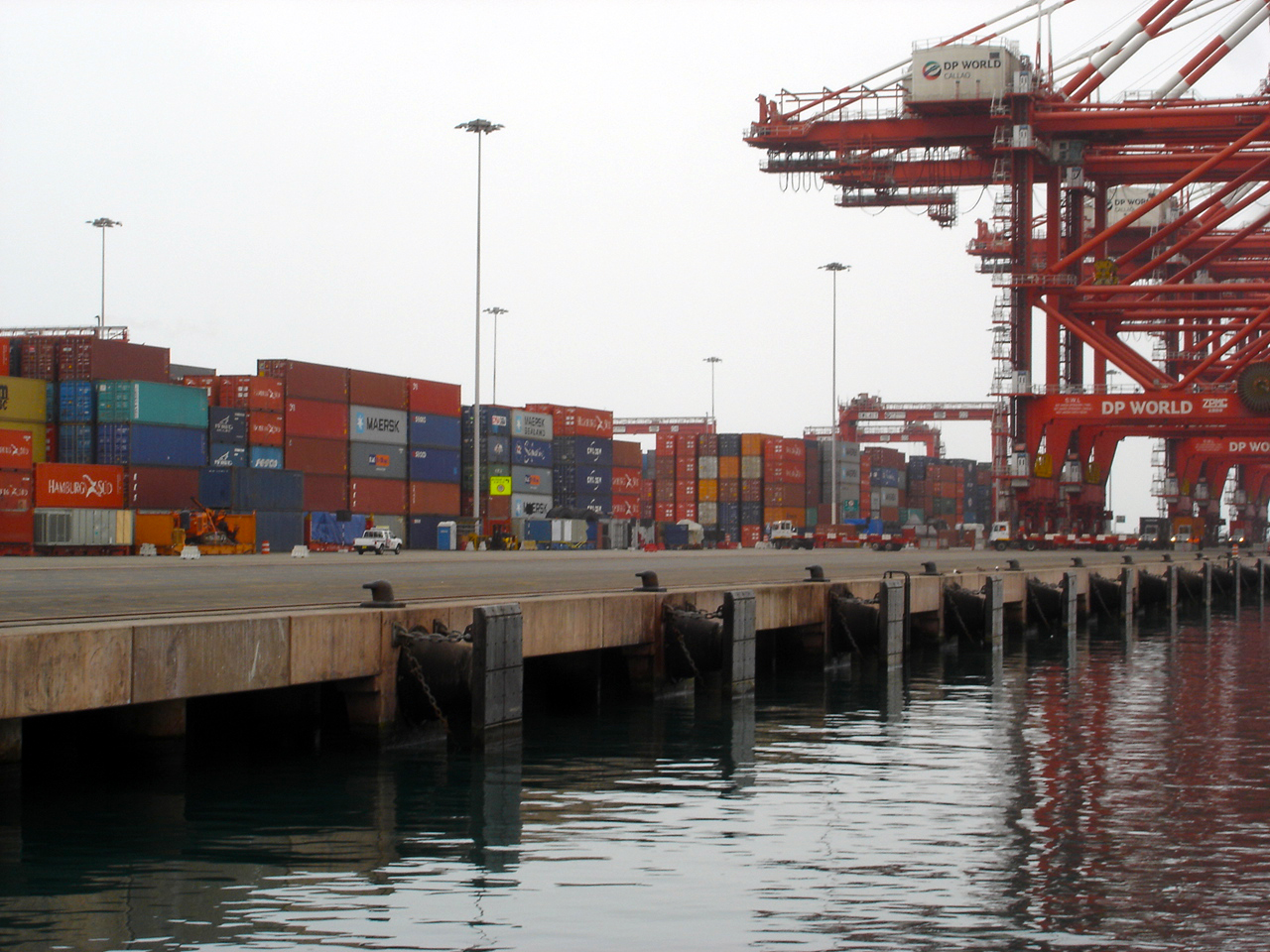 <br />Port of Callao in Lima, Peru<br />