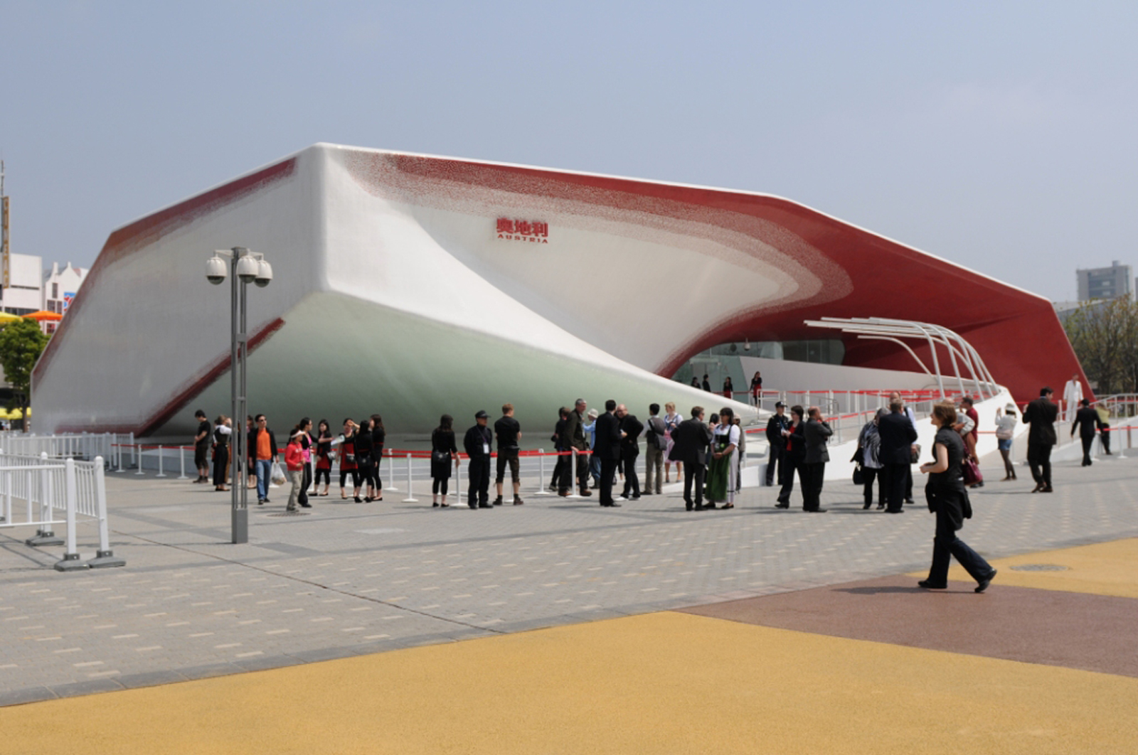 El pabellón de Austria, construido por FCC, uno de los más visitados de la expo de Shanghai