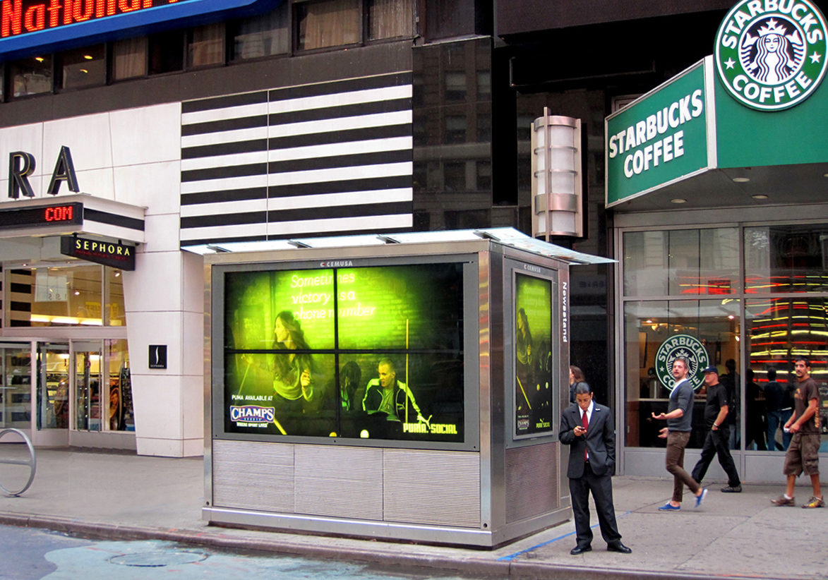 Imagen quioscos digitales en Nueva York