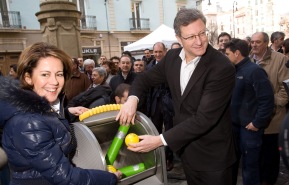 Pamplona inaugurates pneumatic waste collection system