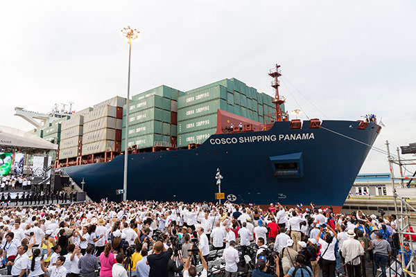 FCC participa en los actos de celebración por la ampliación del Canal de Panamá