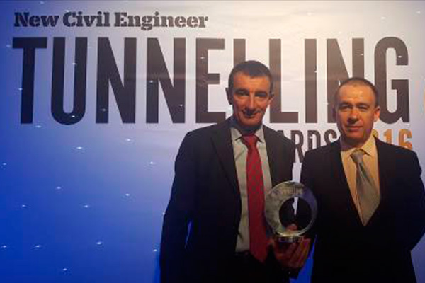 The FAST Consortium, led by FCC, recognised as the Global Tunnelling Team of the Year for its work on the Riyadh Metro