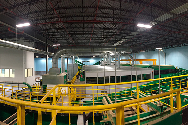 FCC pone en funcionamiento la nueva Planta de Reciclaje de Materiales de Dallas