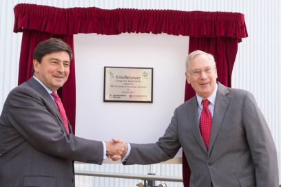 El Duque de Gloucester inaugura la central de valorización energética de residuos de Severn Waste Services, perteneciente a FCC Medio Ambiente