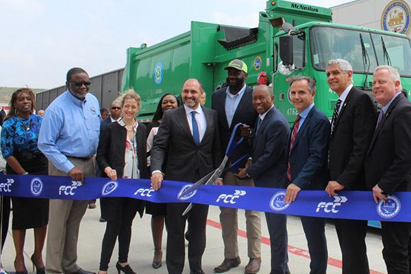 FCC held its grand opening of the new state of the art Material Recycling Facility