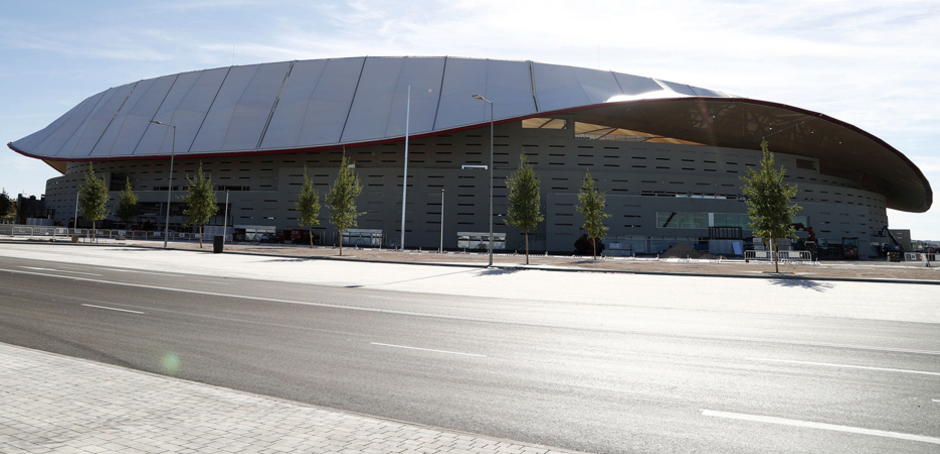 Vista externa Wanda Metropolitano