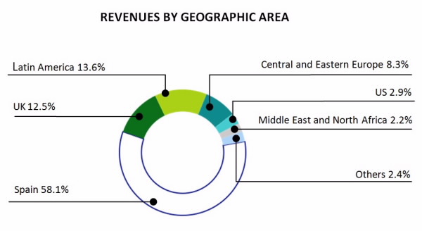 Revenues by Geographic Area_FCC Results 2013