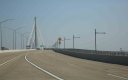 Gerald Desmond Bridge in Long Beach, California (USA)