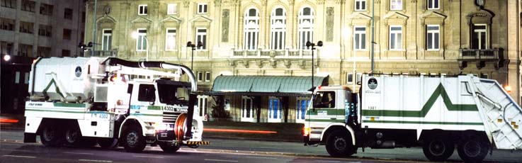 Vehículos de gestión de residuos de Buenos Aires (Argentina)
