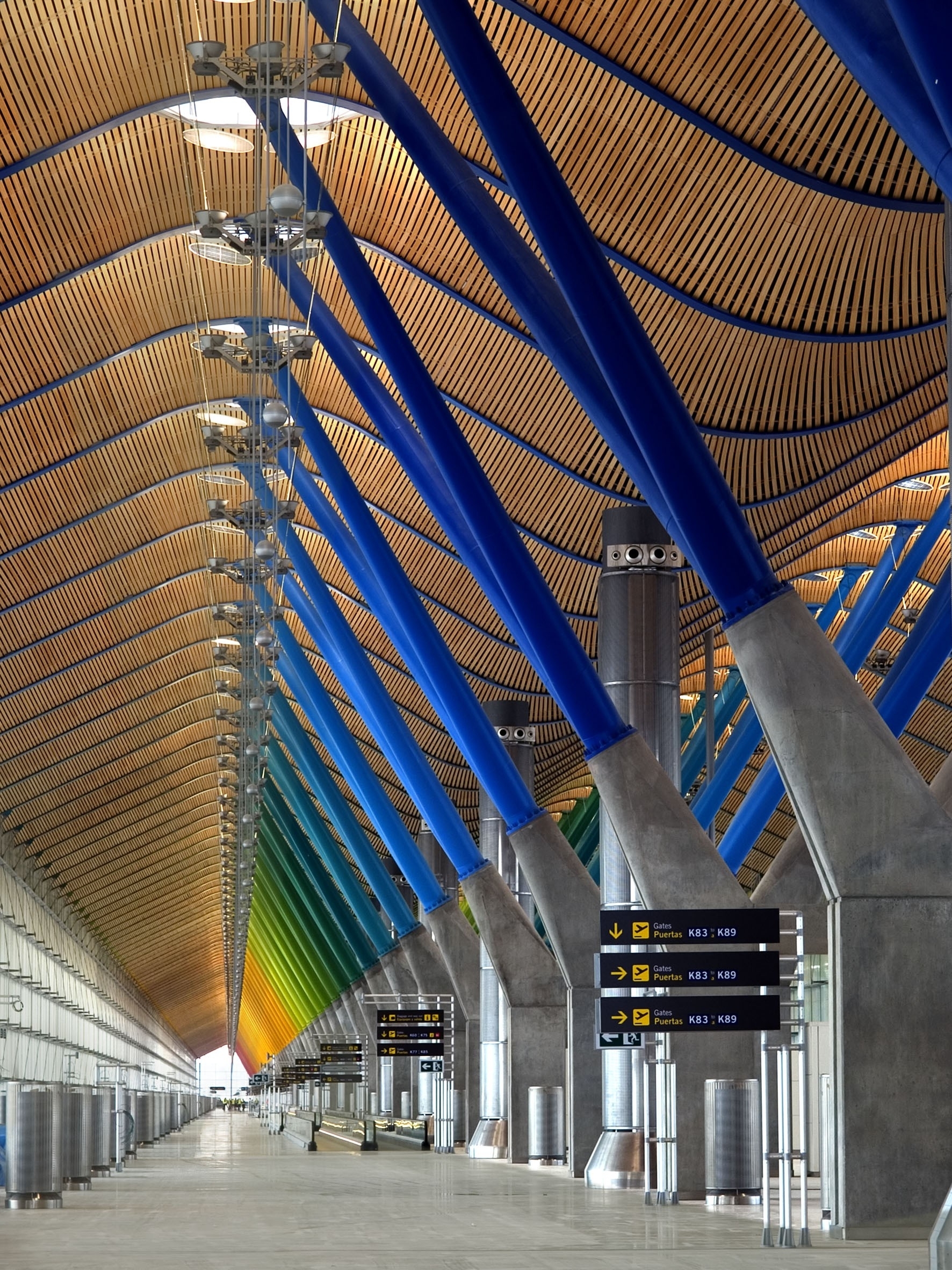 T4 de Madrid, una de las obras aeroportuarias más emblemáticas de FCC