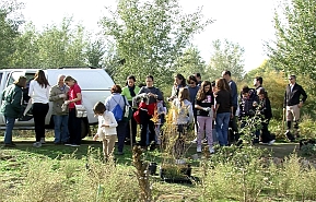 Empleados de FCC protagonizan la II jornada de reforestación con WWF-España.