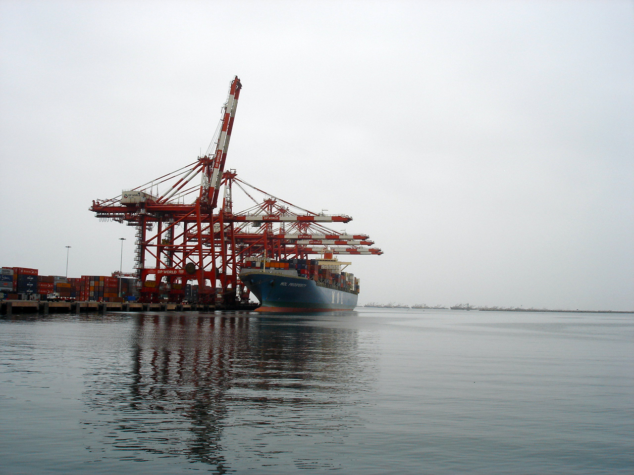 Puerto de Callao en Lima, Perú