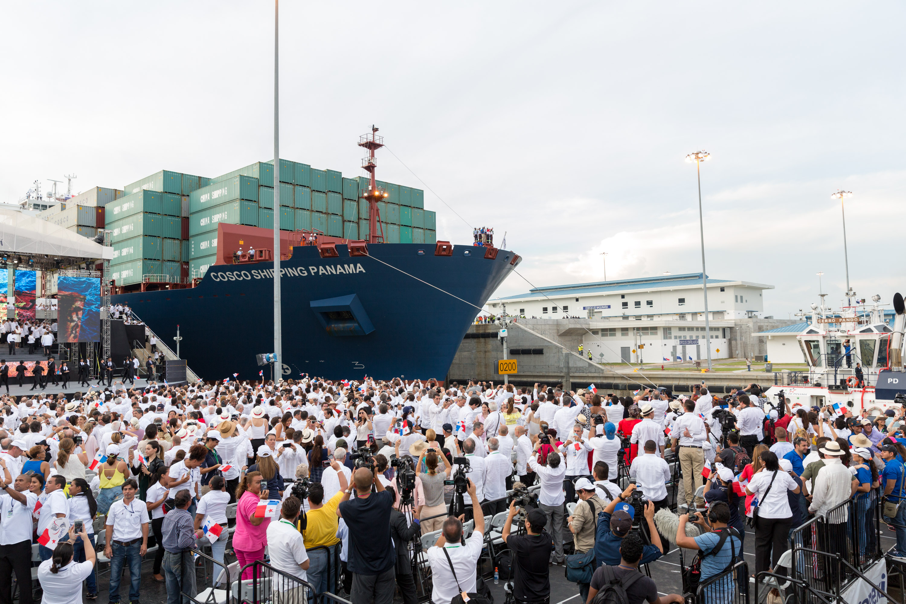 FCC participa en los actos de celebración por la ampliación del Canal de Panamá