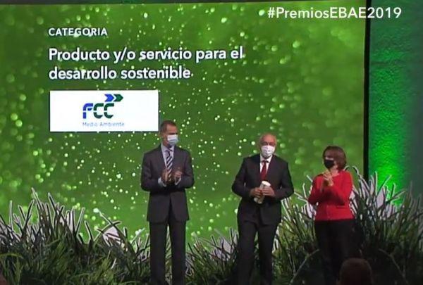 FCC Medio Ambiente galardonada en los Premios EBAE 2019/2020 por su chasis-plataforma modular y versátil 100% eléctrico para vehículos pesados de servicios urbanos