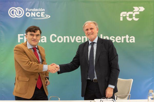 FCC renueva su compromiso con Fundación ONCE y alcanzará las 900 contrataciones de personas con discapacidad