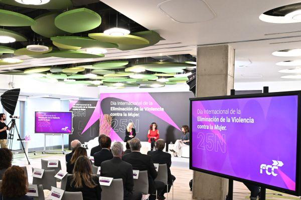 FCC commemorates the International Day for the Elimination of Violence against Women together with ANAR Foundation and Save the Children Foundation