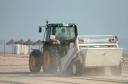 Beach cleaning - sand sieving