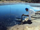 Regeneracion aceites y descontaminacion lodos Laguna Arganda (España)